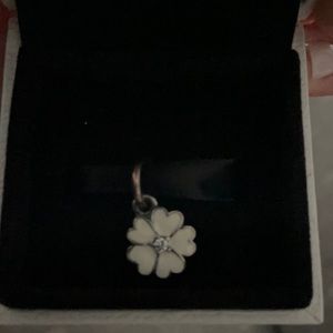 Pandora Heart Flower Charm